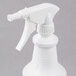 A close-up of a white Solwave Fusion Oven Cleaner spray bottle with a nozzle.