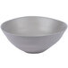 A gray 10 Strawberry Street stoneware serving bowl with a white background.