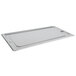 A Vollrath stainless steel rectangular cover.