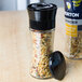 Morton 1.5 oz. Roasted Garlic with Sea Salt Glass Grinder - 6/Case Main Thumbnail 4