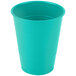 Creative Converting 324775 16 oz. Teal Lagoon Plastic Cup - 240/Case Main Thumbnail 2