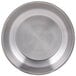 An American Metalcraft stainless steel tray with a circular rim.
