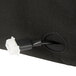 A black Cres Cor heated food delivery bag with a black cord and white plug.