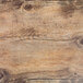 A wood grained surface with knots on a Cal-Mil hickory melamine room service tray.