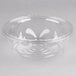 Dart SafeSeal 48 oz. Plastic Tamper-Resistant, Tamper-Evident Bowl with Flat Lid - 100/Case Main Thumbnail 2