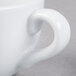 Tuxton BPF-0301 3 oz. Porcelain White China Cappuccino / Espresso Cup - 24/Case Main Thumbnail 5