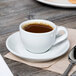 Tuxton BPF-0301 3 oz. Porcelain White China Cappuccino / Espresso Cup - 24/Case Main Thumbnail 6