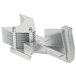 A silver metal Choice Prep tomato slicer pusher head assembly with two screws.