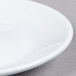 Tuxton BPE-0631 6 3/8" Porcelain White Cappuccino China Saucer - 24/Case Main Thumbnail 5