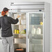 Beverage-Air HR2-1G Horizon Series 52" Top Mounted Glass Door Reach-In Refrigerator Main Thumbnail 1