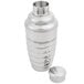 Vollrath 47610 12 oz. Stainless Steel 3-Piece Cobbler Cocktail Shaker Main Thumbnail 4