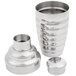 Vollrath 47610 12 oz. Stainless Steel 3-Piece Cobbler Cocktail Shaker Main Thumbnail 5