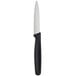 Victorinox 5.0603.S-X1 3 1/4" Spear Point Paring Knife with Small Black Nylon Handle Main Thumbnail 2