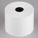 A white roll of Point Plus traditional register paper with a black core.