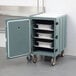 Cambro 1826LBC401 Camcart Slate Blue Single Compartment Mobile Cart for 18" x 26" Food Storage Boxes Main Thumbnail 6