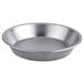 An American Metalcraft aluminum pie pan with a white background.