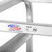 Winholt SS-1210 End Load Stainless Steel Platter Cart - Ten 12" Trays Main Thumbnail 7