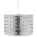 A silver metal Vollrath Wear-Ever boiler/fryer basket with holes.