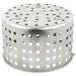 A silver metal Vollrath Wear-Ever boiler / fryer basket with holes.