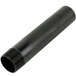 An Avantco black drain pipe extension with a threaded end.