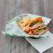Choice 15" x 15" Green Check Deli Sandwich Wrap Paper - 1000/Pack Main Thumbnail 6