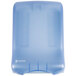 San Jamar T1700TBL Ultrafold Classic Large Capacity C-Fold / Multi-Fold Towel Dispenser - Arctic Blue Main Thumbnail 2