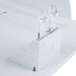 San Jamar T1700TBL Ultrafold Classic Large Capacity C-Fold / Multi-Fold Towel Dispenser - Arctic Blue Main Thumbnail 9