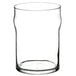 A clear Libbey English Pub glass.