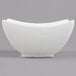 Arcoroc R0735 Appetizer 4.5 oz. White Square Porcelain Dish by Arc Cardinal - 24/Case Main Thumbnail 3