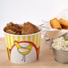 Choice 85 oz. Chicken Bucket with Lid - 25/Pack Main Thumbnail 5