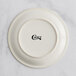 Choice 7 1/4" Ivory (American White) Narrow Rim Stoneware Plate - 36/Case Main Thumbnail 4