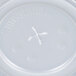 Solo L44BN-0100 32-44 oz. Translucent Plastic Lid with Straw Slot and Identification Buttons - 960/Case Main Thumbnail 3