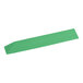 A green rectangular object with lines.