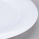 Carlisle 4302402 Durus 12" White Wide Rim Melamine Plate - 12/Case Main Thumbnail 4
