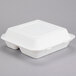 Bare by Solo HC9CSC-2050 Eco-Forward 9" x 9" x 3" 3-Compartment Sugarcane / Bagasse Take-Out Container - 200/Case Main Thumbnail 1