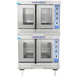 Bakers Pride GDCO-G2 Cyclone Series Natural Gas Double Deck Full Size Convection Oven - 120,000 BTU Main Thumbnail 1