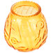 Sterno 40118 4 1/8" Amber Venetian Candle - 12/Case Main Thumbnail 3