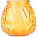 Sterno 40118 4 1/8" Amber Venetian Candle - 12/Case Main Thumbnail 2