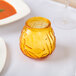 Sterno 40118 4 1/8" Amber Venetian Candle - 12/Case Main Thumbnail 1