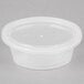 Pactiv Newspring E1003 ELLIPSO 3 oz. Clear Oval Plastic Souffle / Portion Cup - 1000/Case Main Thumbnail 8