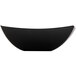 Fineline Wavetrends 164-BK Black Plastic Serving Bowl 64 oz. - 50/Case Main Thumbnail 3