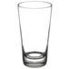 A close-up of a Libbey Highball Glass with a clear glass and white background.