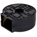 Lavex Janitorial Black Jumbo 9" Single Roll Toilet Tissue Dispenser Main Thumbnail 4