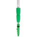 A Unger green and black plastic telescopic pole with green ErgoTec locking cone.