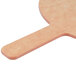 American Metalcraft 8" Round Pressed Natural Pizza Peel with 5" Handle MP813 Main Thumbnail 3