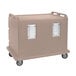 Cambro MDC1520S20194 Granite Sand Meal Delivery Cart 20 Tray Main Thumbnail 3