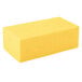 A yellow rectangular Carlisle sponge.
