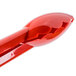 Mercer Culinary M35100RD Hell's Tools® 9 1/2" Red High Temperature Plastic Tongs Main Thumbnail 6