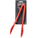 Mercer Culinary M35100RD Hell's Tools® 9 1/2" Red High Temperature Plastic Tongs Main Thumbnail 9