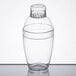 Fineline 4102-CL Quenchers 10 oz. Disposable Clear Plastic Shaker - 24/Case Main Thumbnail 2